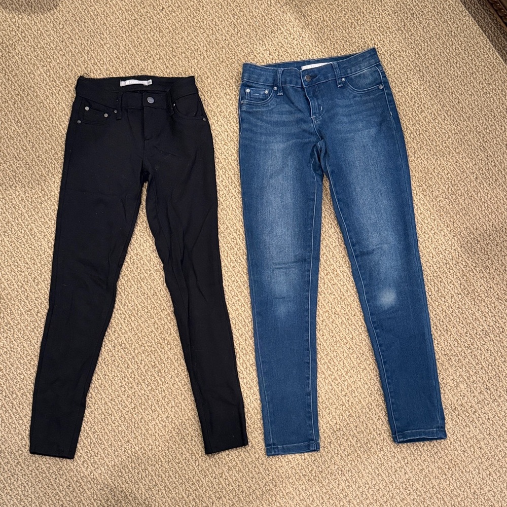 Tractr Black and Blue Kids Jeans
